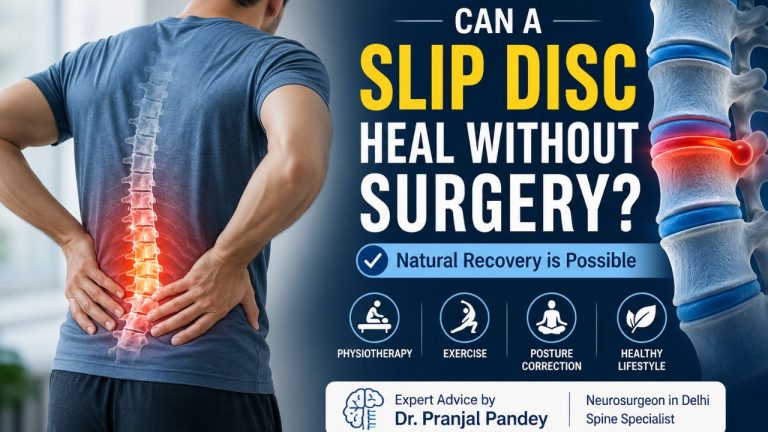 can slip disc treatment done without surgery